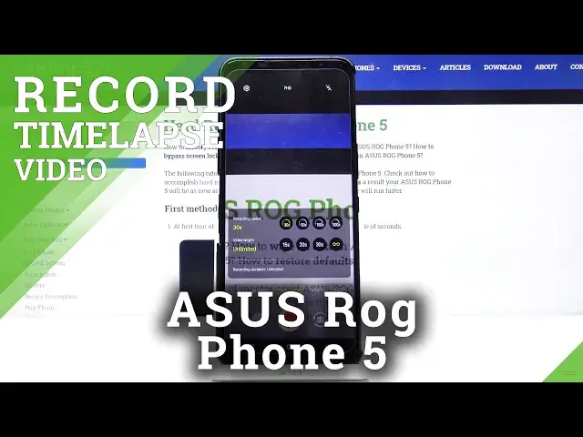 Video thumbnail for ASUS ROG Phone 5 – Change Speed of Time-Lapse Video