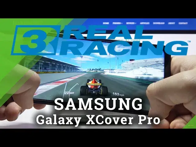 Video thumbnail for Real Racing 3 on SAMSUNG Galaxy XCover Pro - Gaming Quality Check-Up