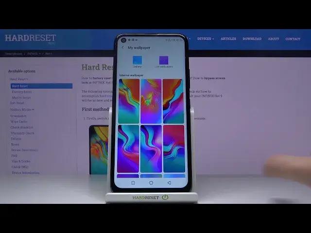 Video thumbnail for How to Change Wallpaper in Infinix Hot 9  - Customize Home&Lock Screen