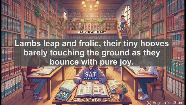 Video thumbnail for 5000 Must Know SAT Vocabulary - Gambol: The Playful Leap in Your Vocabulary