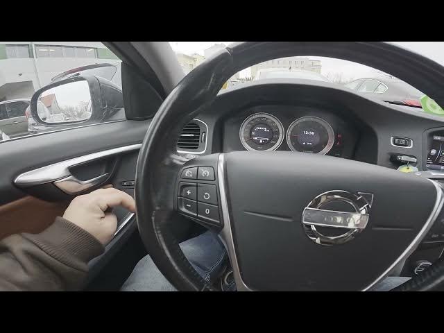 Video thumbnail for Volvo S60 II (2010-2019) — How to Enable and Use Cruise Control