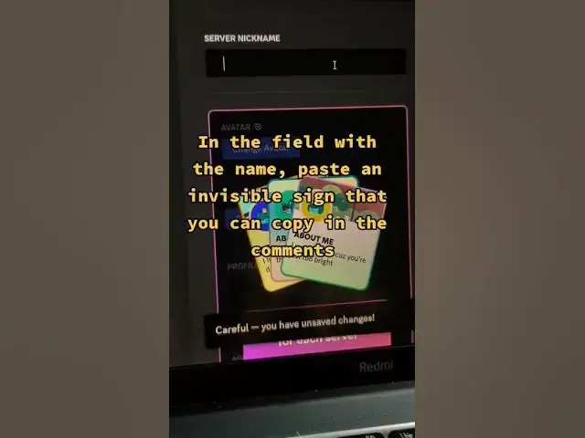 Video thumbnail for How to become invisible in Discord? #computer #pc #laptop #discord #discordtips #CartoonMe