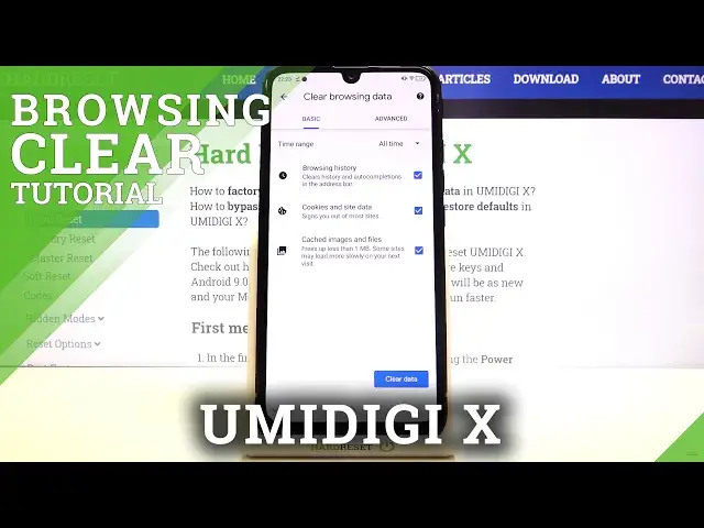 Video thumbnail for How to Clear Browsing Data in UMIDIGI X – Clear Browsing History
