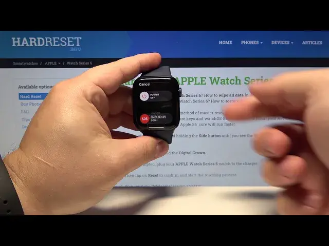 'Video thumbnail for Hard Reset APPLE Watch Series 6 – Wipe Data / Restore Defaults'