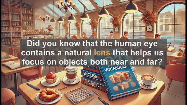 Video thumbnail for 1500 Must Know CEFR B2 Vocabulary - The Word 'Lens': Focusing on Its Meanings and Uses in English