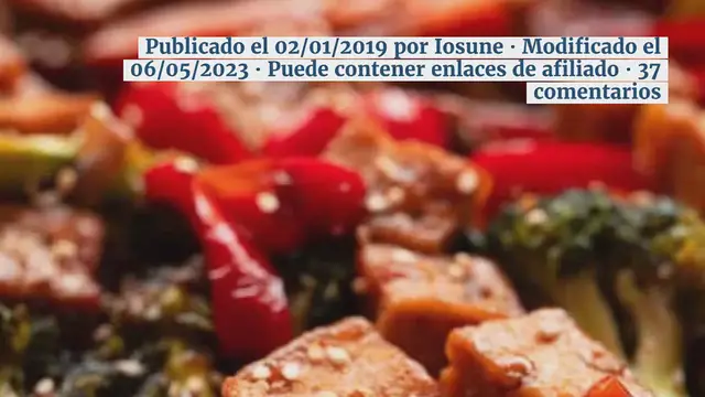 Video thumbnail for Tofu Salteado