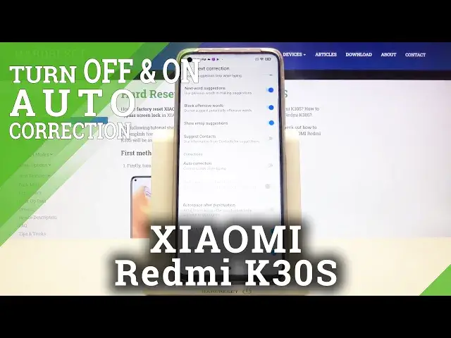 Video thumbnail for Disable / Enable Auto-Correct on Xiaomi Redmi K30s