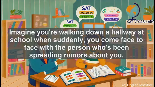 Video thumbnail for 5000 Must Know SAT Vocabulary - Understanding 'Confront': A Key SAT Vocabulary Word