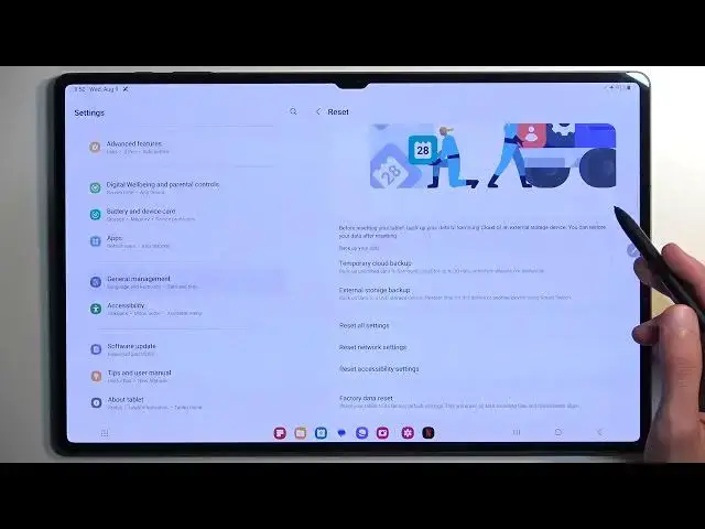 Video thumbnail for How to Hard Reset via Settings on SAMSUNG Galaxy Tab S9 Ultra 5G