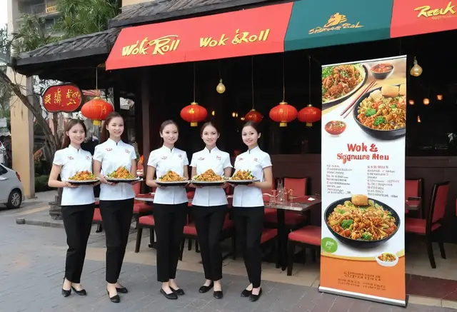 Video thumbnail for Wok & Roll Signature Menu