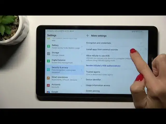 Video thumbnail for How to Install Apps from Unknown Sources on HUAWEI MediaPad M5 Lite / Enable Unknown Sources Feature