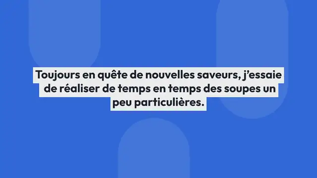 Video thumbnail for Soupe de brocoli, coco et flocons d’avoine