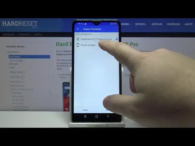 Video thumbnail for How to Copy Contacts in BLACKVIEW A80 Pro – Transfer Phone Numbers