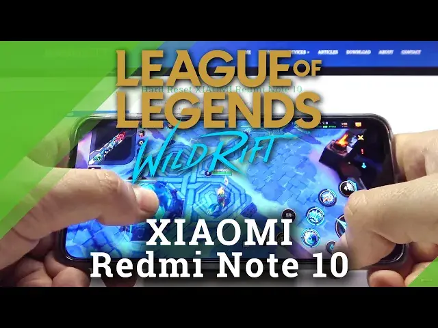 Video thumbnail for Gameplay of League of Legends: Wild Rift on XIAOMI Redmi Note 10 - Mobile Gaming Test