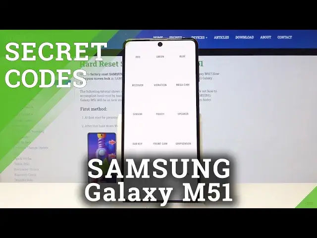 'Video thumbnail for CODES SAMSUNG Galaxy M51 - Secret Menu | Hidden Mode | Test Menu'