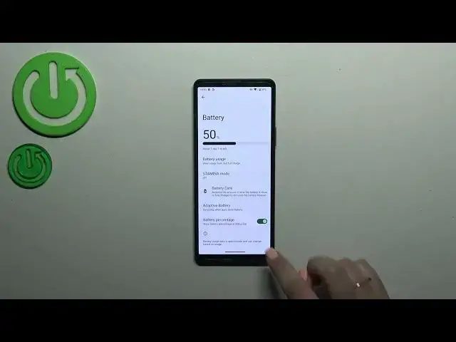 'Video thumbnail for How to Show Battery Percentage on SONY Xperia 10 V'
