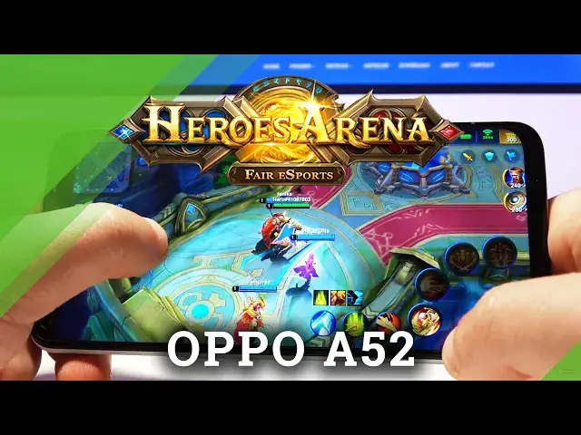 Video thumbnail for Check Gaming Quality Test on OPPO A52 - Heroes Arena Gameplay