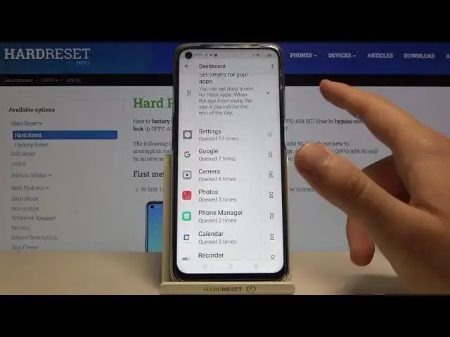 Video thumbnail for How to Check Daily App Usage on OPPO A54 - App Statistics Your