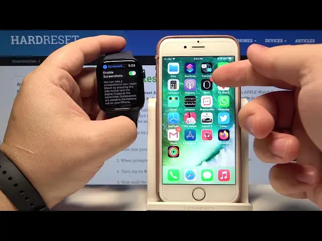'Video thumbnail for How to Take Screenshot on Apple Watch Series 6  - Save Screen from Apple Watch'