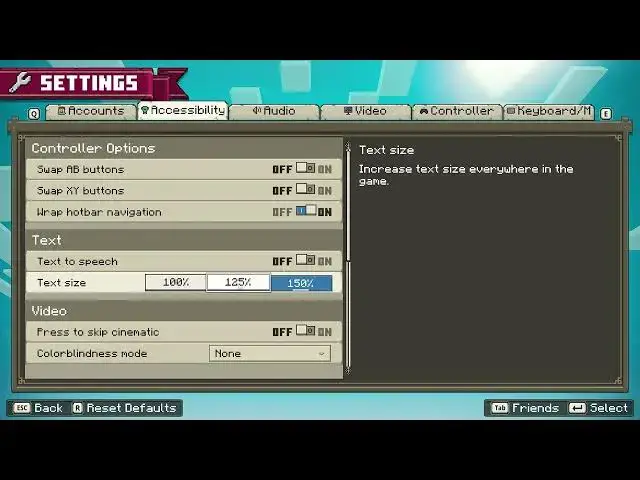 'Video thumbnail for How To Change Text Size In Minecraft Legends'