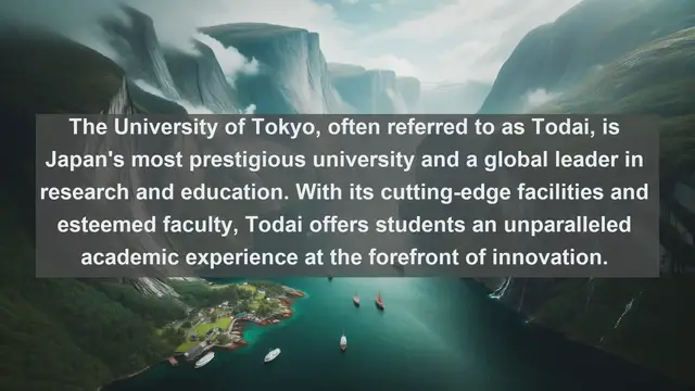 Video thumbnail for Exploring Academic Excellence: Top 10 Favorite Universities in Japan