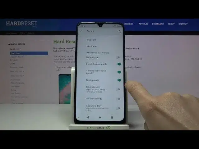 'Video thumbnail for How to Turn On/Off Touch Sounds on ZTE Blade 10  - Manage Touch Clicks'