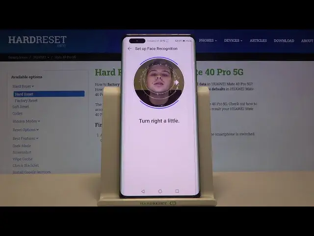 Video thumbnail for How to Set Up Face Unlock on HUAWEI Mate 40 Pro 5G - Use Face Recognition