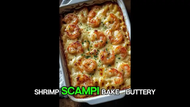 'Video thumbnail for Shrimp Scampi Bake'