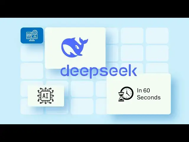 Video thumbnail for deepseek in 60 seconds