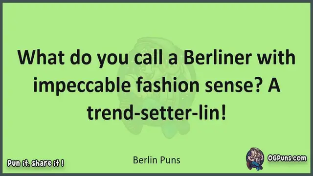 Video thumbnail for Berlin - Jokes, Puns, Wordplays, and Laughter