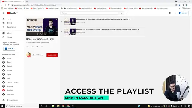 Video thumbnail for JavaScript Refresher _ Complete React Course in Hindi #3