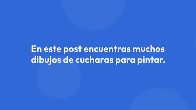 Video thumbnail for Cucharas para pintar