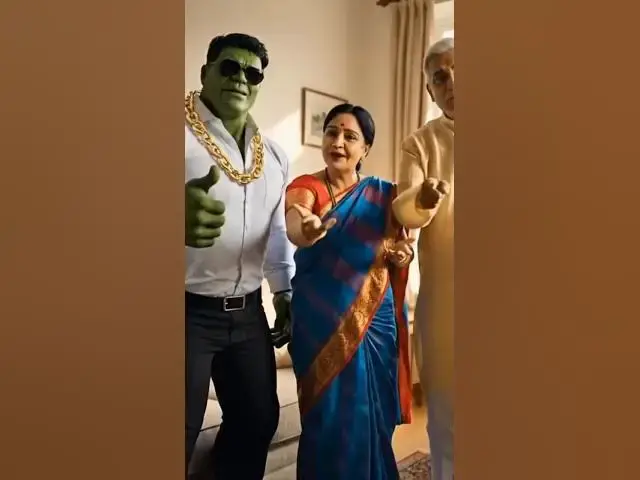 Video thumbnail for Halku ko dekhne aye ladki Wale 🤣 #halku #hulk #aihulk