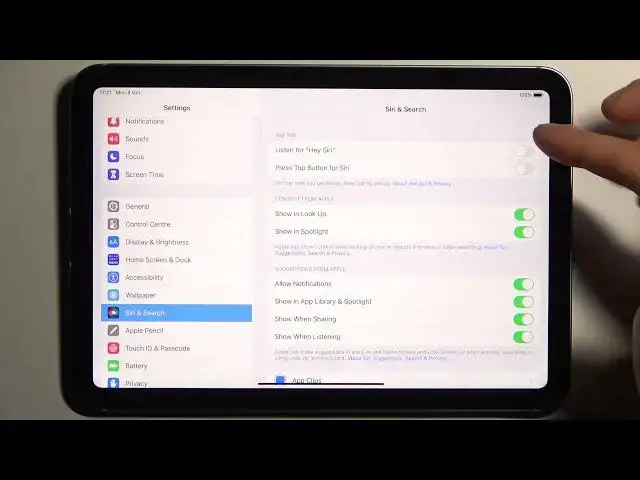 'Video thumbnail for How to Enable Siri on iPad mini (2021) - Manage Voice Assistant'