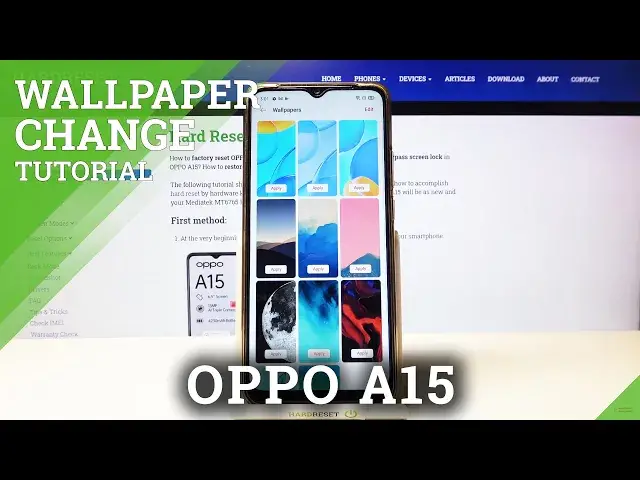 'Video thumbnail for How to Change Wallpaper on OPPO A15 – Change Lock Screen Wallpaper'