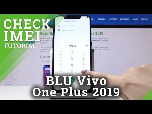 Video thumbnail for How to Check IMEI & SN in BLU Vivo One Plus 2019 – IMEI Information
