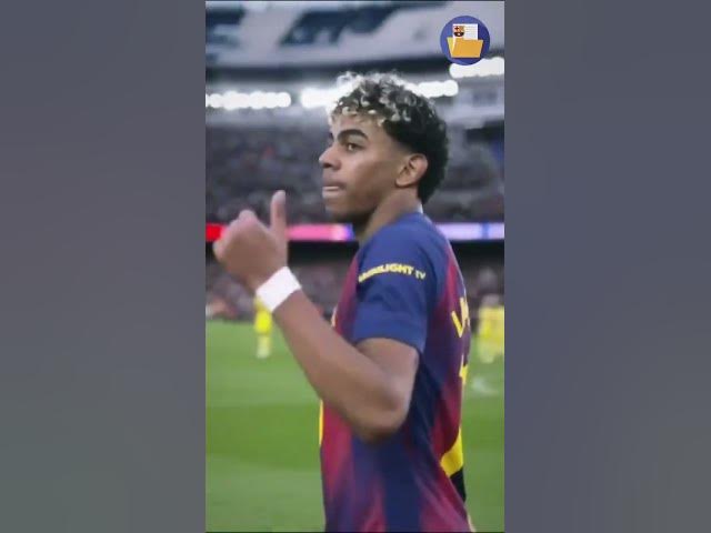 Video thumbnail for Lamine Yamal marcó el 3-0 y firmó su primer Hat-Trick con 18 años 😮‍💨

📹 DSPORTS