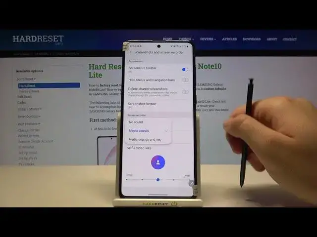 Video thumbnail for How to Change Sound Settings of Screen Recorder in Samsung Note 10 Lite? Samsung One UI Feature