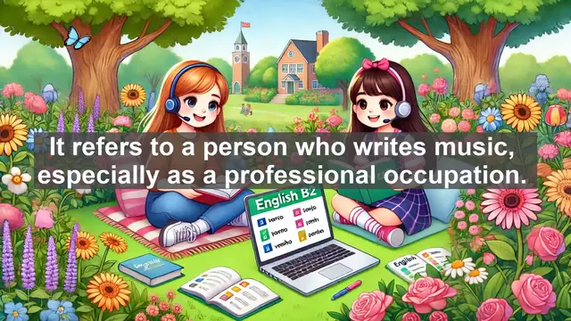 Video thumbnail for 1500 Must Know CEFR B2 Vocabulary - What Is a Composer? The Creative Minds Behind Music