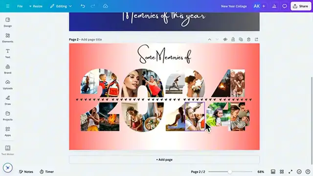 Video thumbnail for CREATE STUNNING Photo Collages in Just 3 Minutes! (Canva Tutorial)