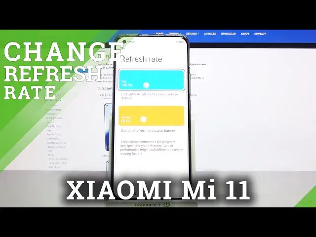 Video thumbnail for How to Change Display Refresh Rate on XIAOMI Mi 11 – Refresh Rate Options