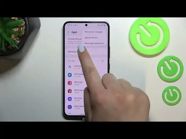 'Video thumbnail for How to Reset Apps Preferences in SAMSUNG Galaxy S22?'