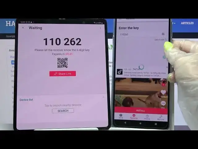 Video thumbnail for Transfer Files From Samsung Galaxy Z Fold 3 To Any Android Device