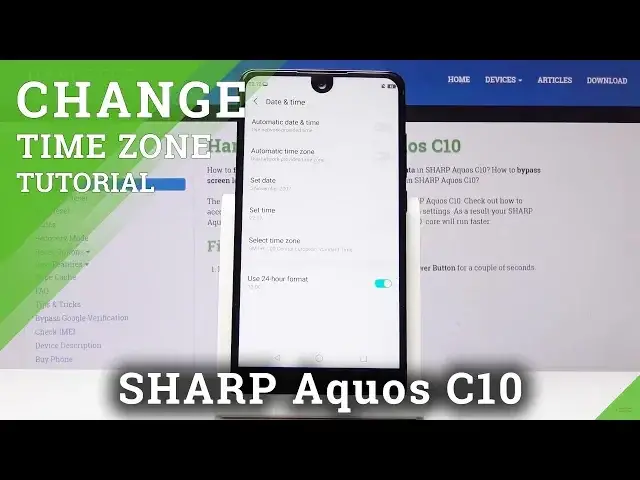 Video thumbnail for How to Set Date & Time in SHARP C10 - Date & Time Zone