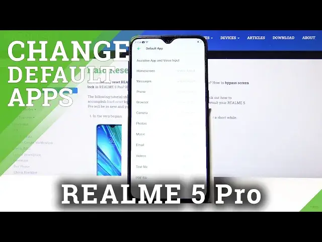 'Video thumbnail for How to Change Default Applications in Realme 5 Pro - Customize Apps'