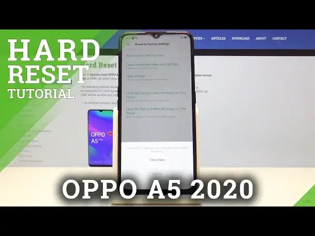 Video thumbnail for How to Factory Reset OPPO A5 2020 – Delete All Content & Settings