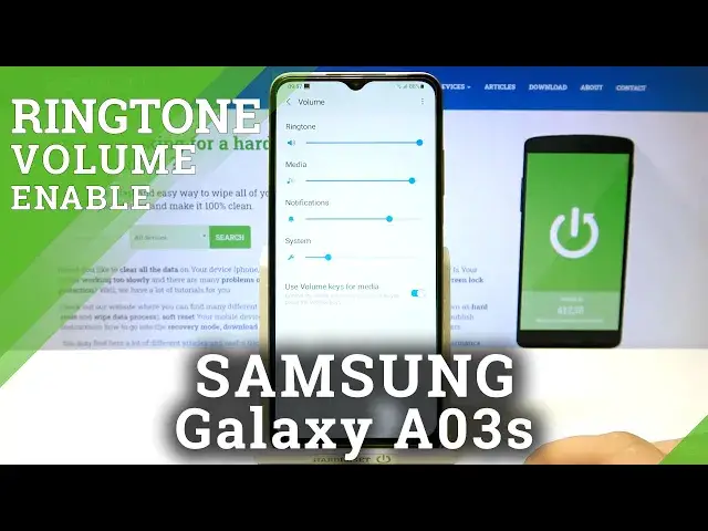 'Video thumbnail for How to Enable Ringtone Volume in Samsung Galaxy A03s – Find Volume Settings'