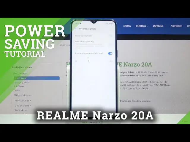 Video thumbnail for Activate and Use Power Saving Mode - REALME Narzo 20A