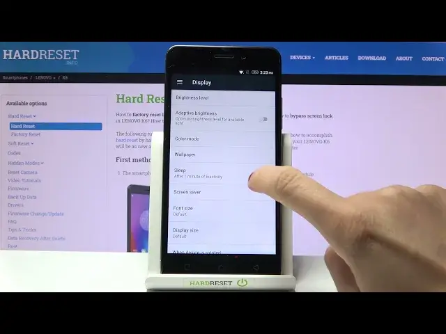 Video thumbnail for How to Change Screen Timeout on Lenovo K6?