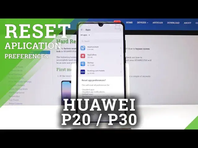 'Video thumbnail for Restore App Settings in HUAWEI P20 / P30 – How to Reset App Preferences'